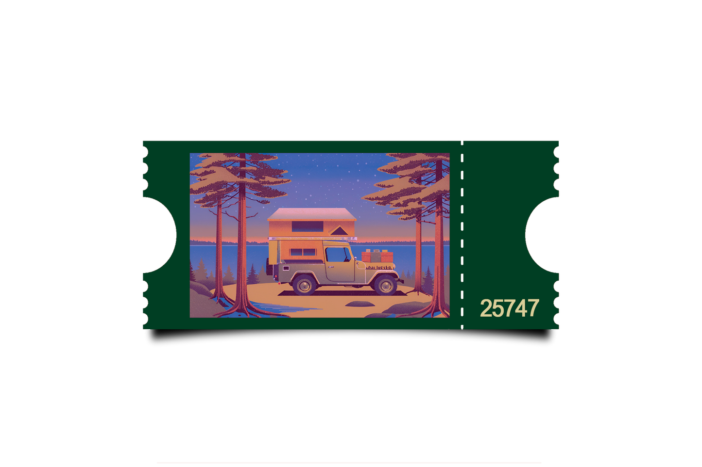Boleto Ilustracion N 25747