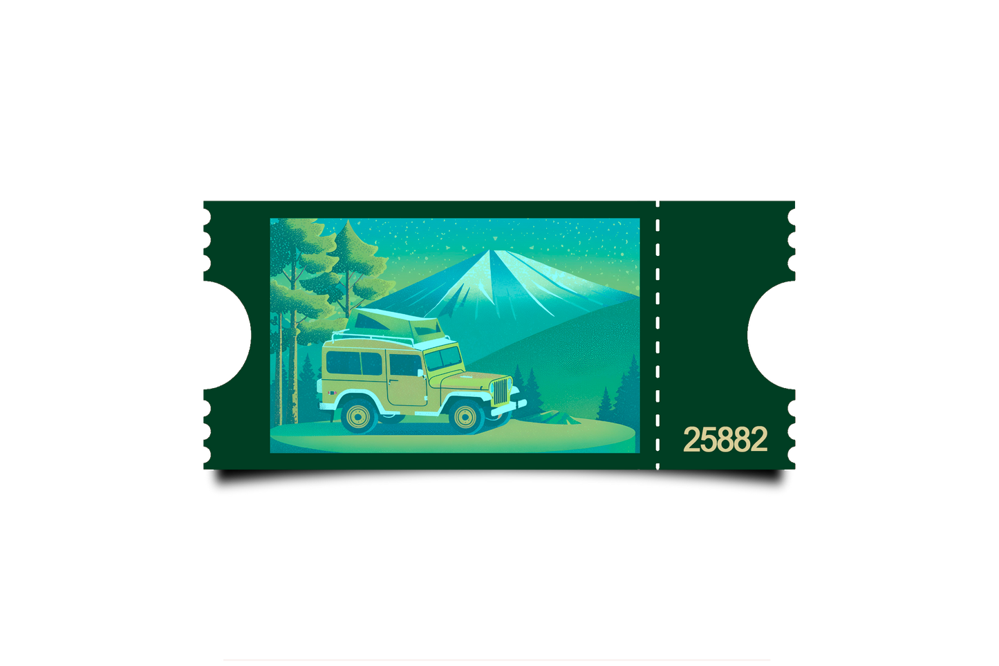 Boleto Ilustracion N 25882