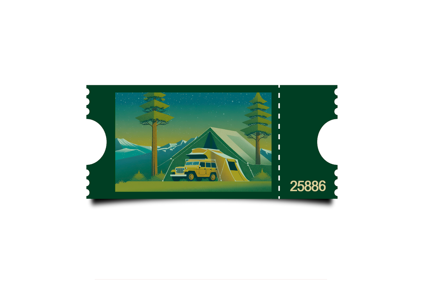 Boleto Ilustracion N 25886