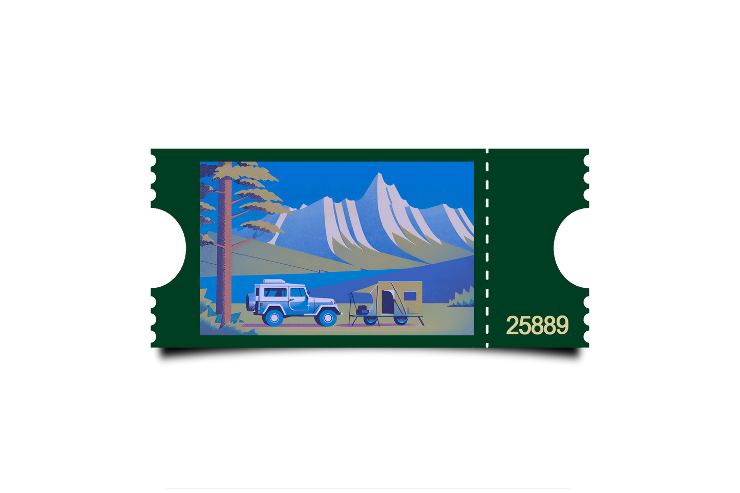 Boleto Ilustracion N 25889