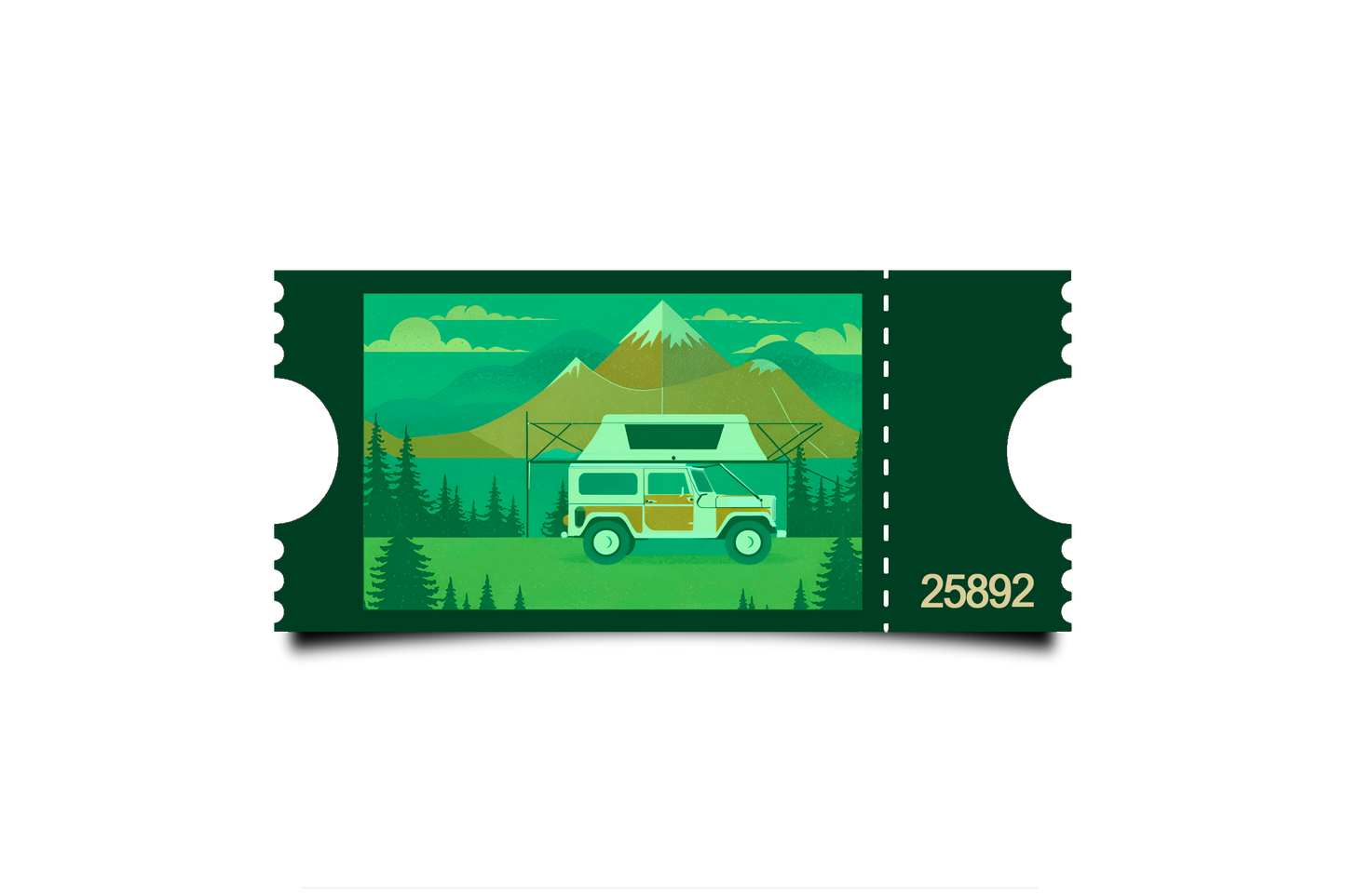 Boleto Ilustracion N 25892
