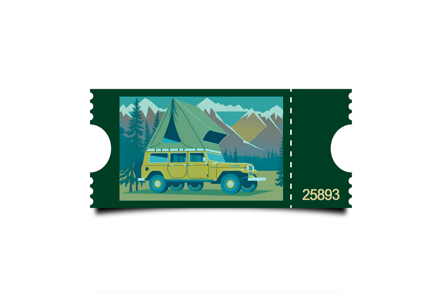 Boleto Ilustracion N 25893