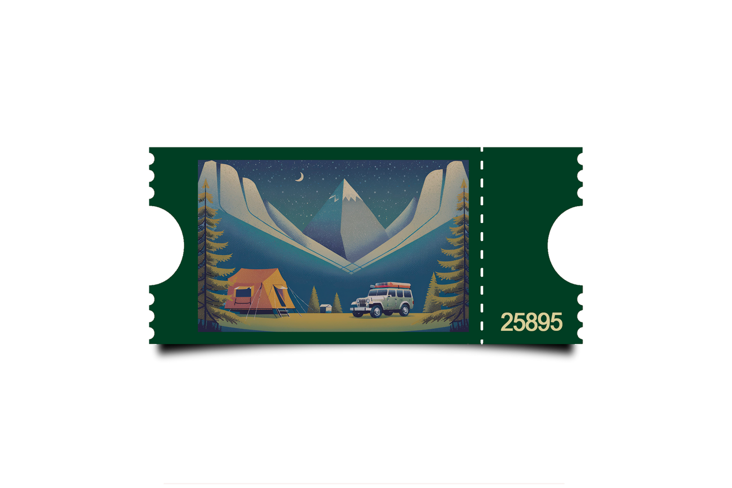 Boleto Ilustracion N 25895