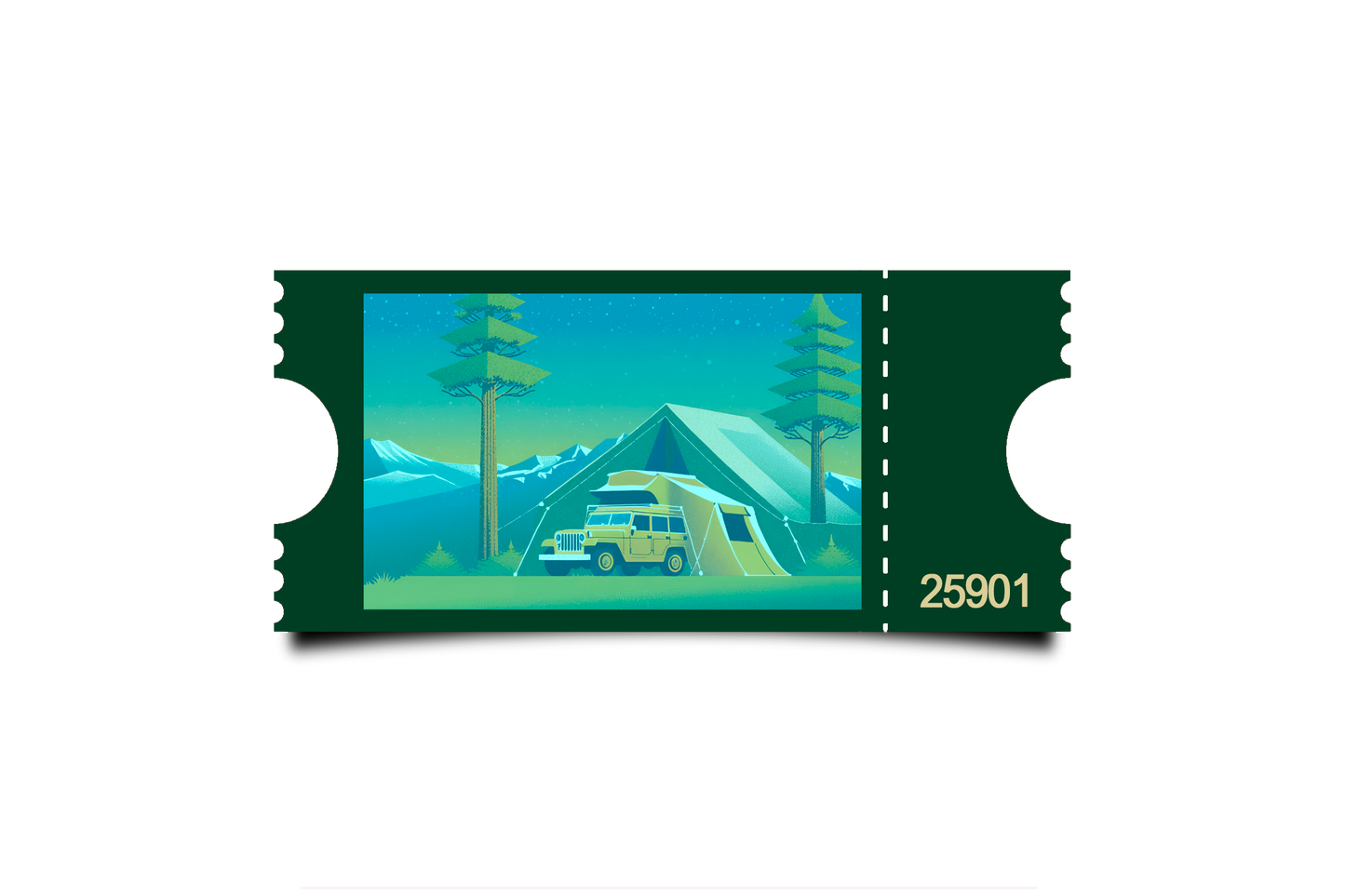 Boleto Ilustracion N 25901