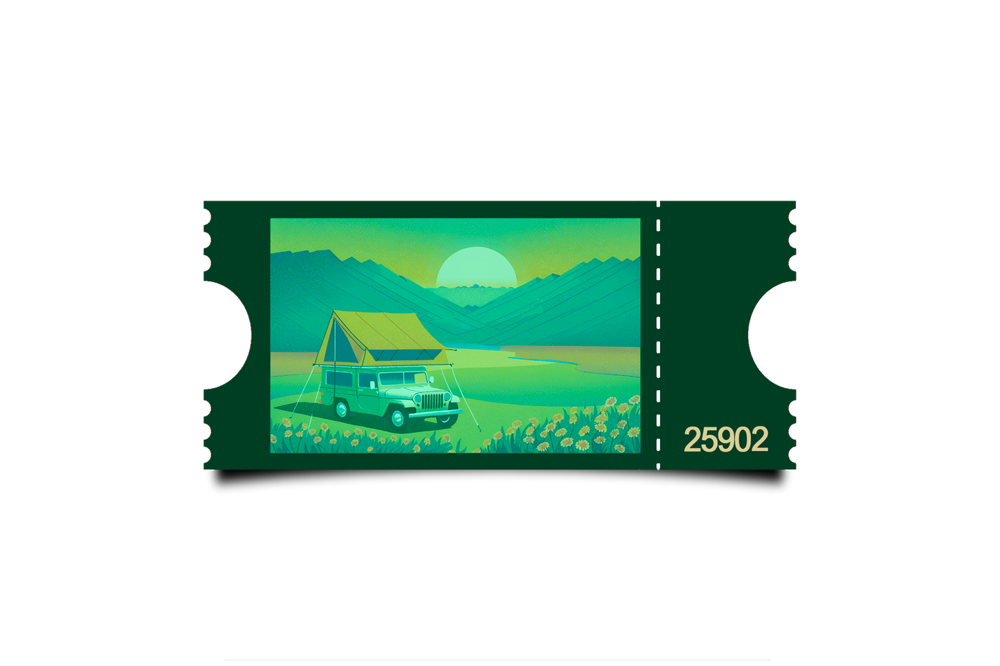 Boleto Ilustracion N 25902