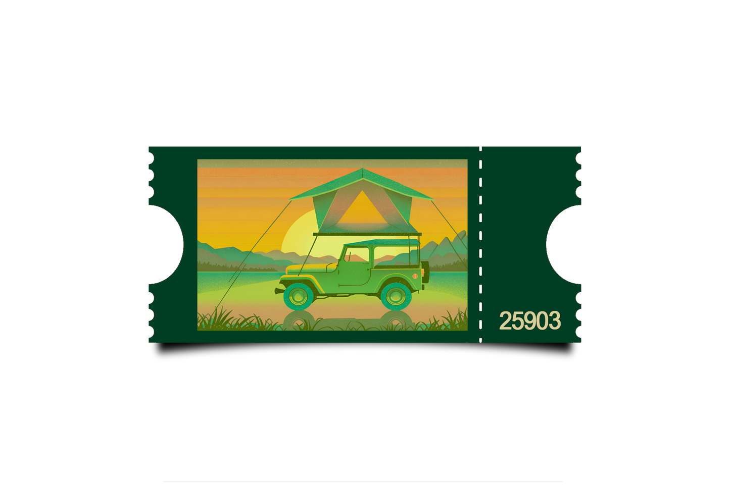 Boleto Ilustracion N 25903