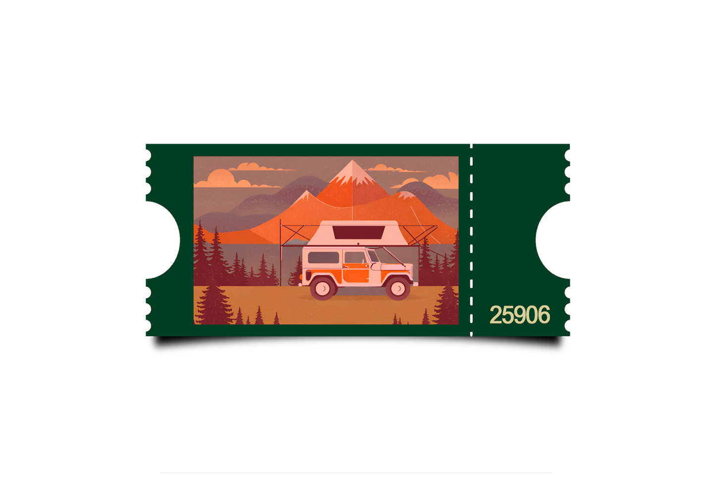 Boleto Ilustracion N 25906