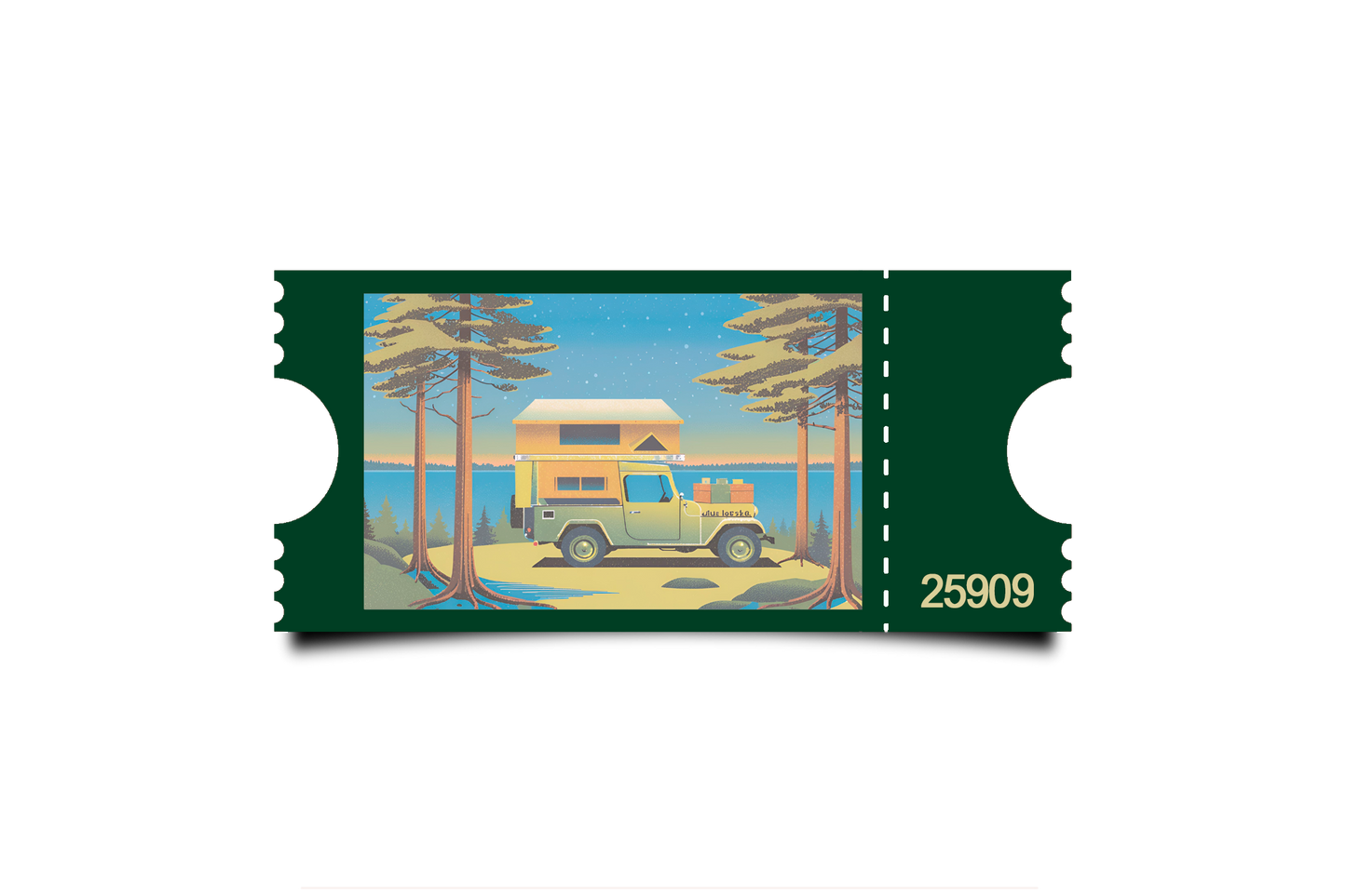 Boleto Ilustracion N 25909