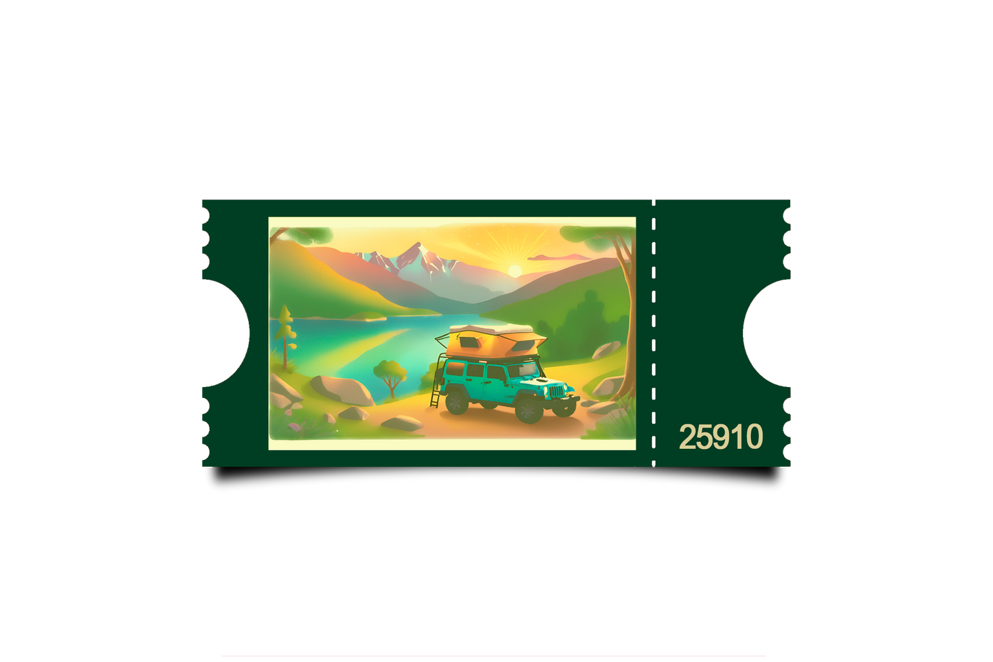 Boleto Ilustracion N 25910