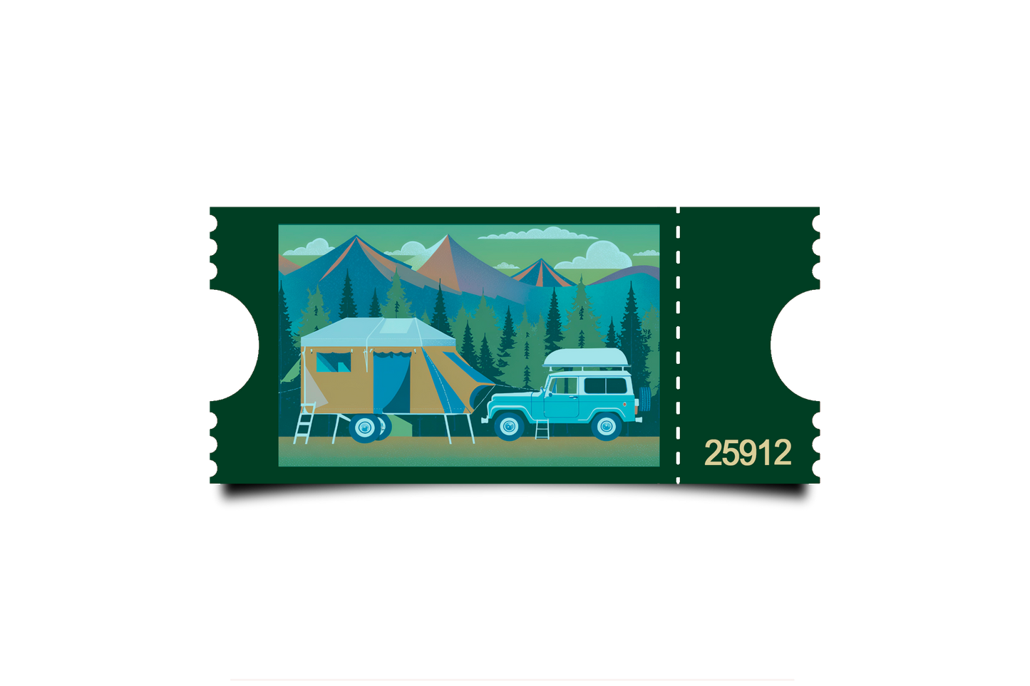 Boleto Ilustracion N 25912