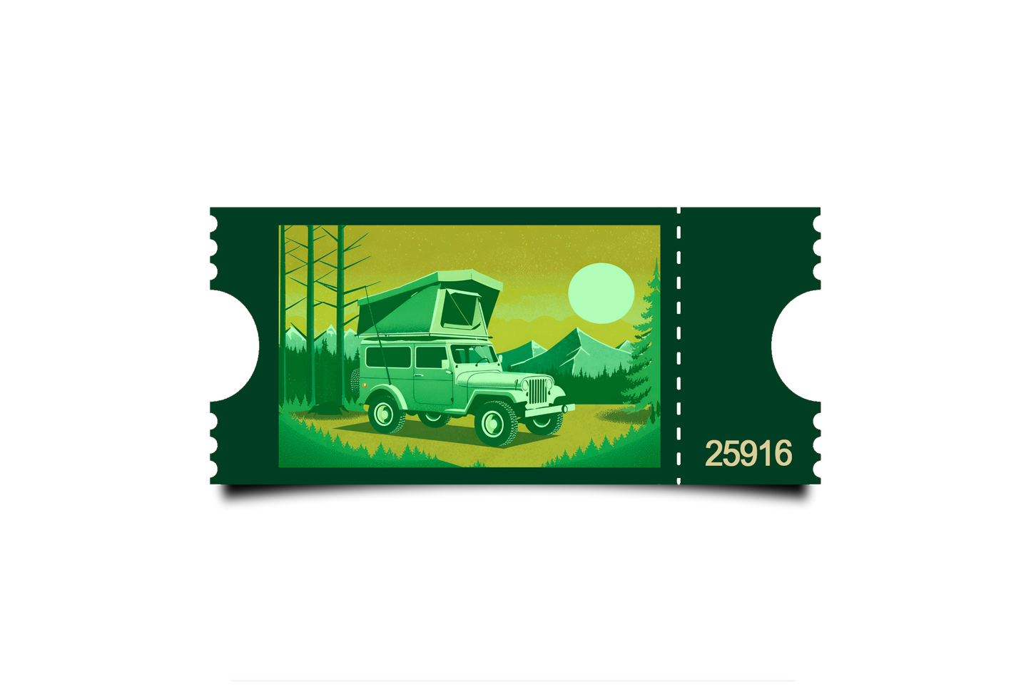 Boleto Ilustracion N 25916