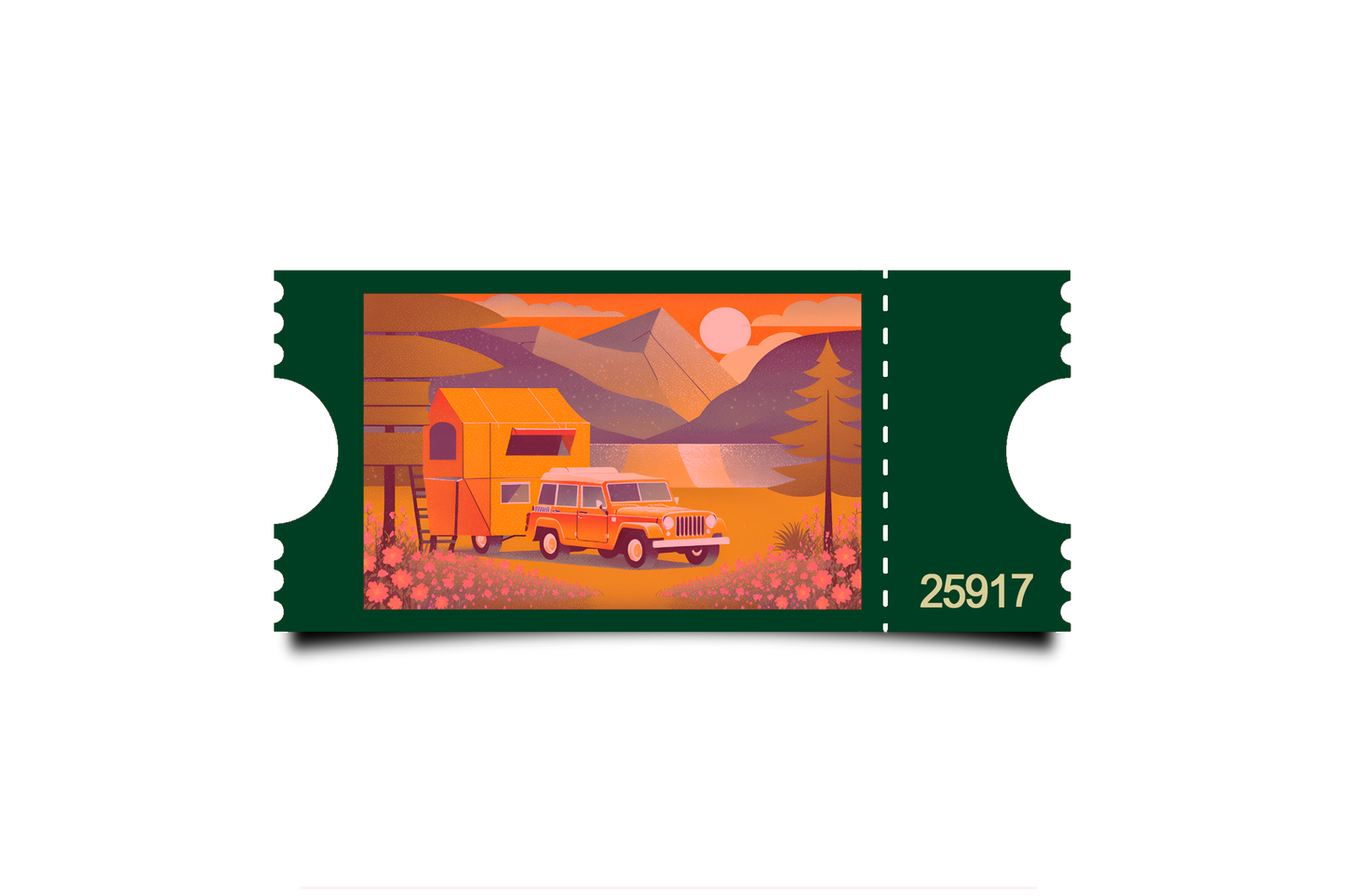 Boleto Ilustracion N 25917