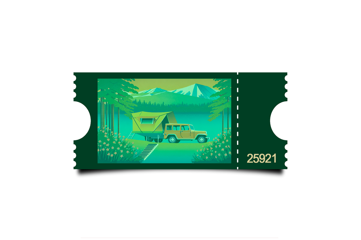 Boleto Ilustracion N 25921