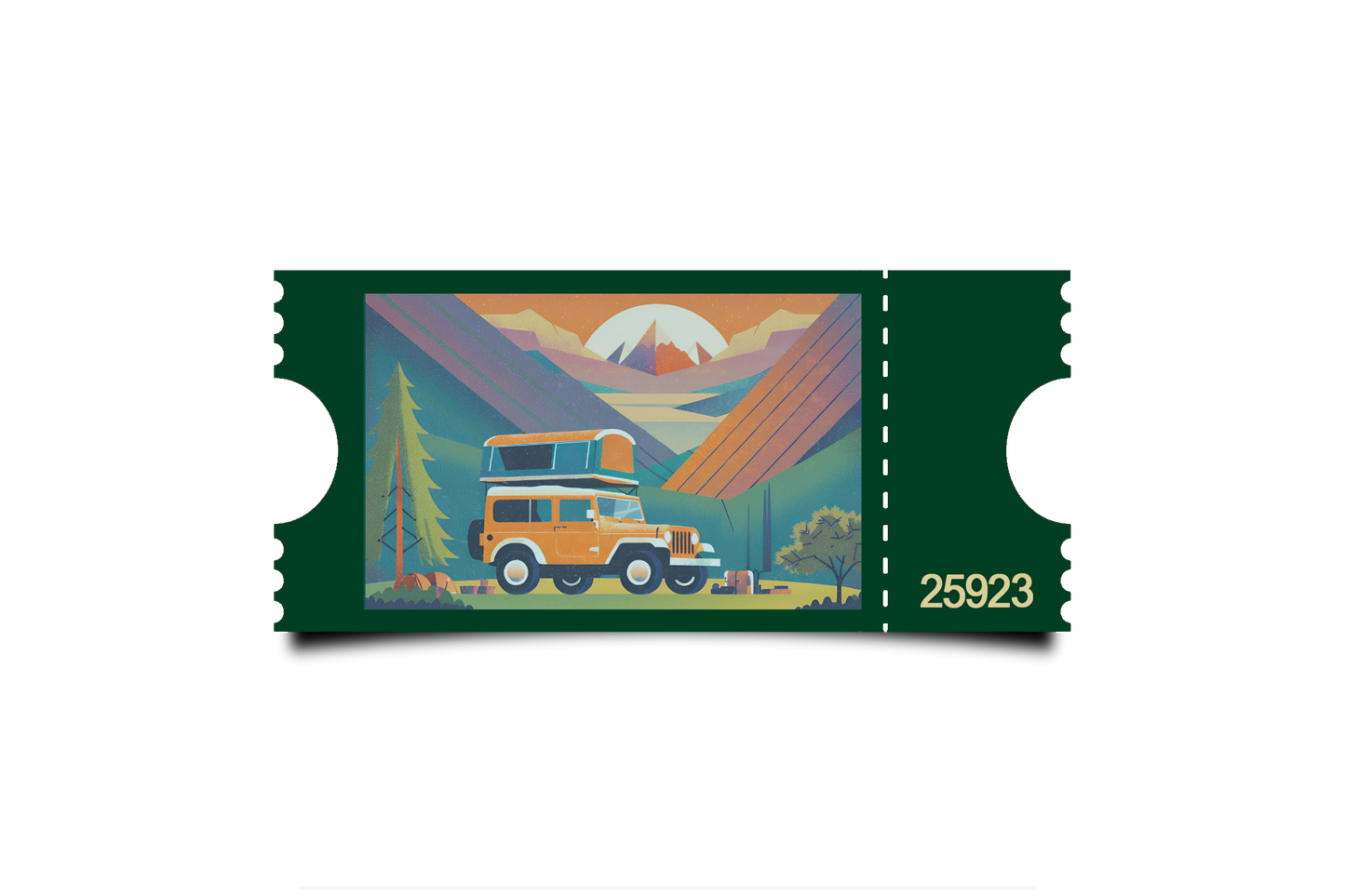 Boleto Ilustracion N 25923