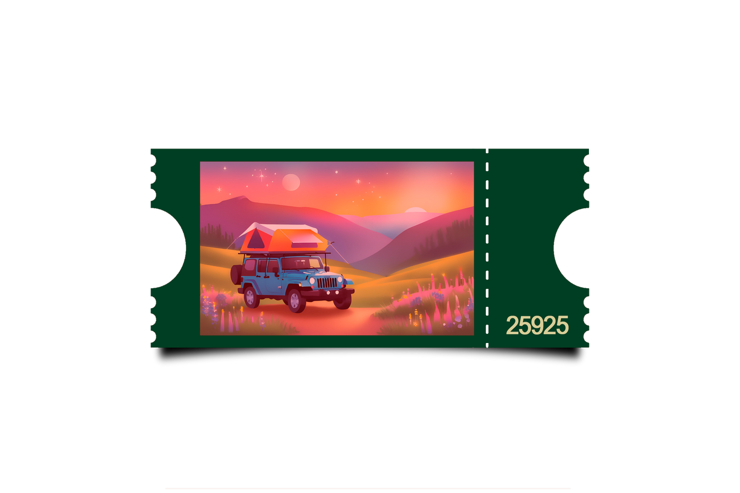 Boleto Ilustracion N 25925