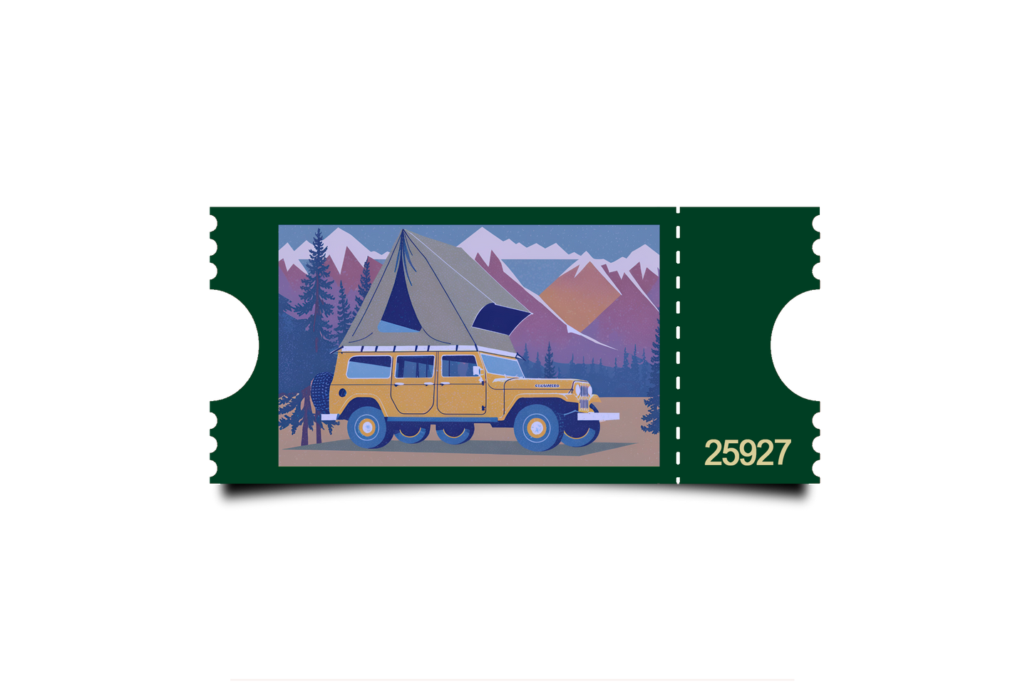 Boleto Ilustracion N 25927