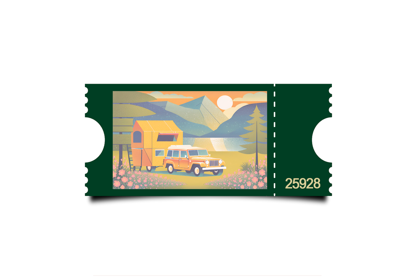 Boleto Ilustracion N 25928