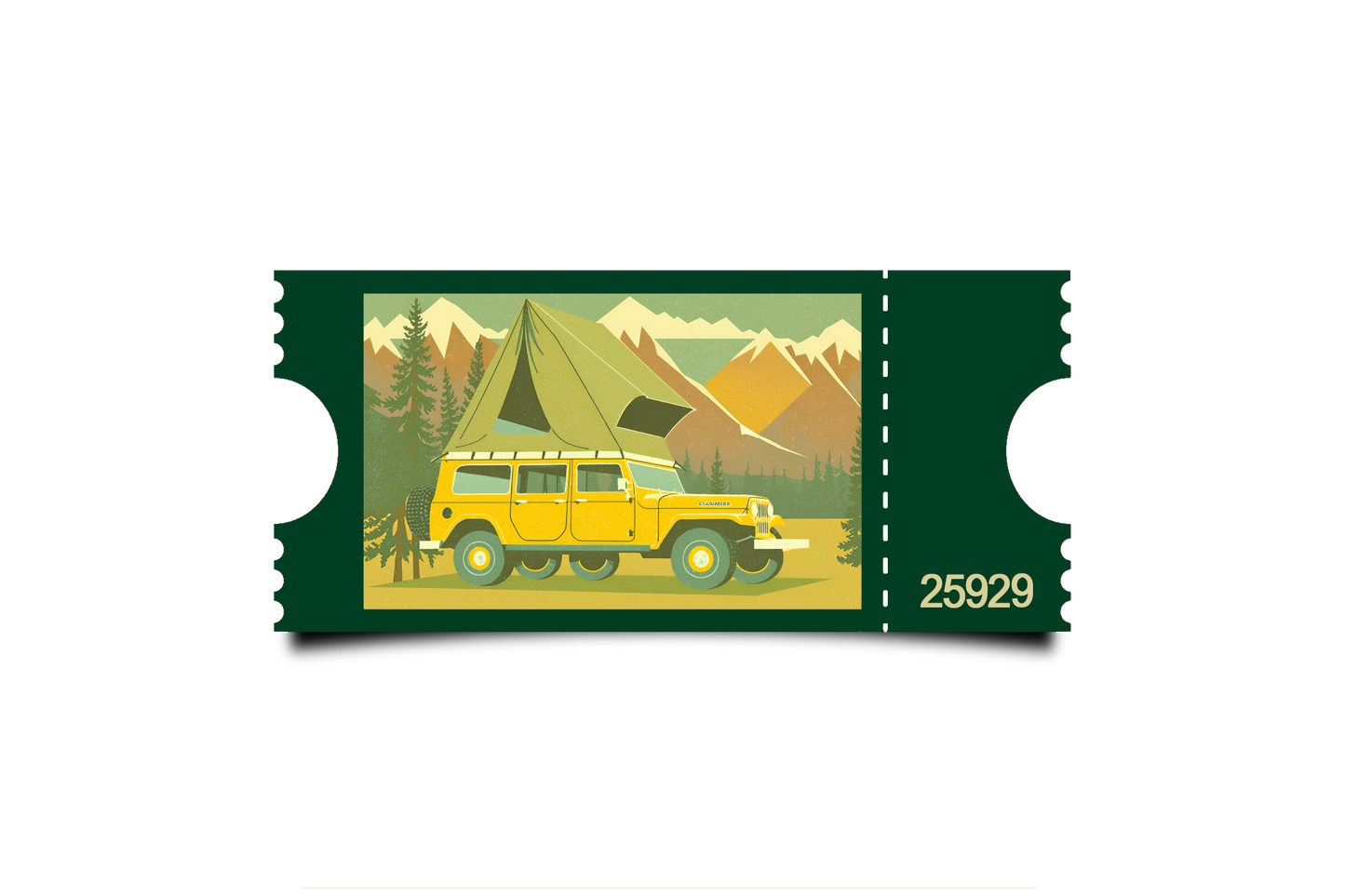 Boleto Ilustracion N 25929