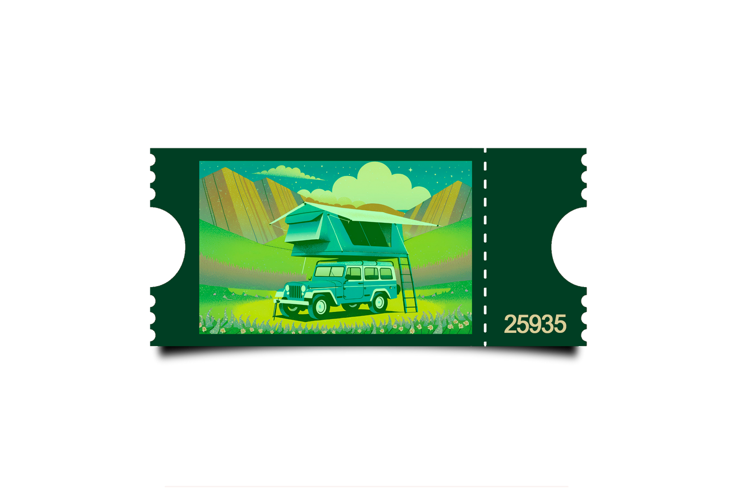 Boleto Ilustracion N 25935