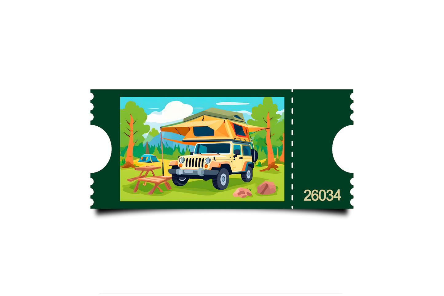 Boleto Ilustracion N 26034