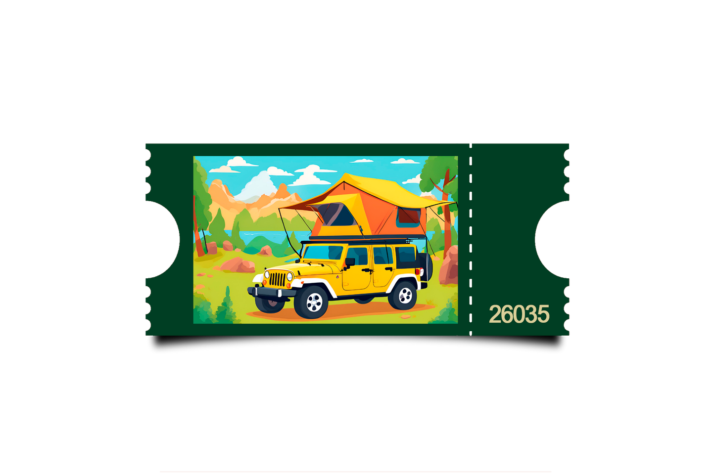 Boleto Ilustracion N 26035