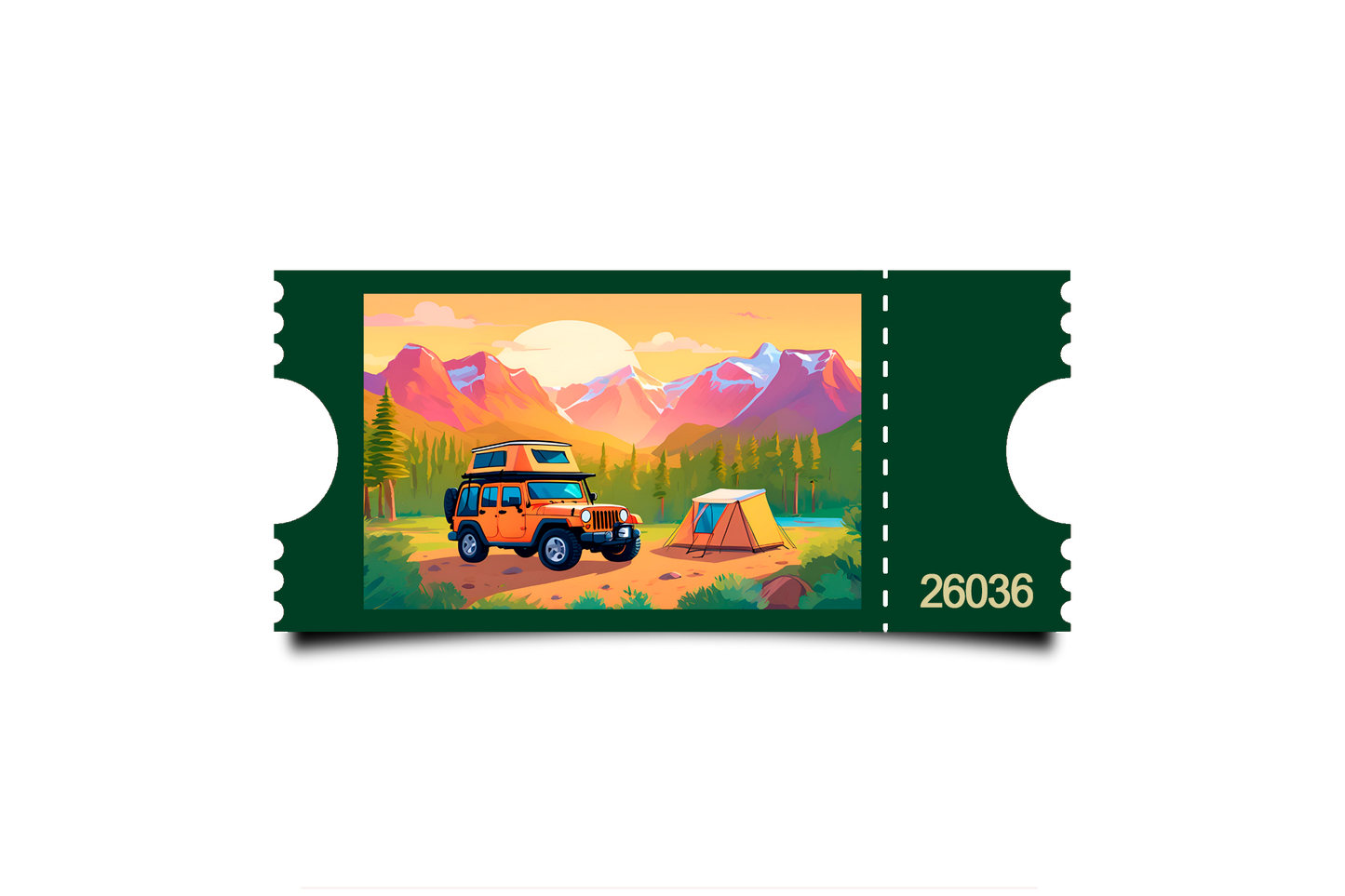 Boleto Ilustracion N 26036
