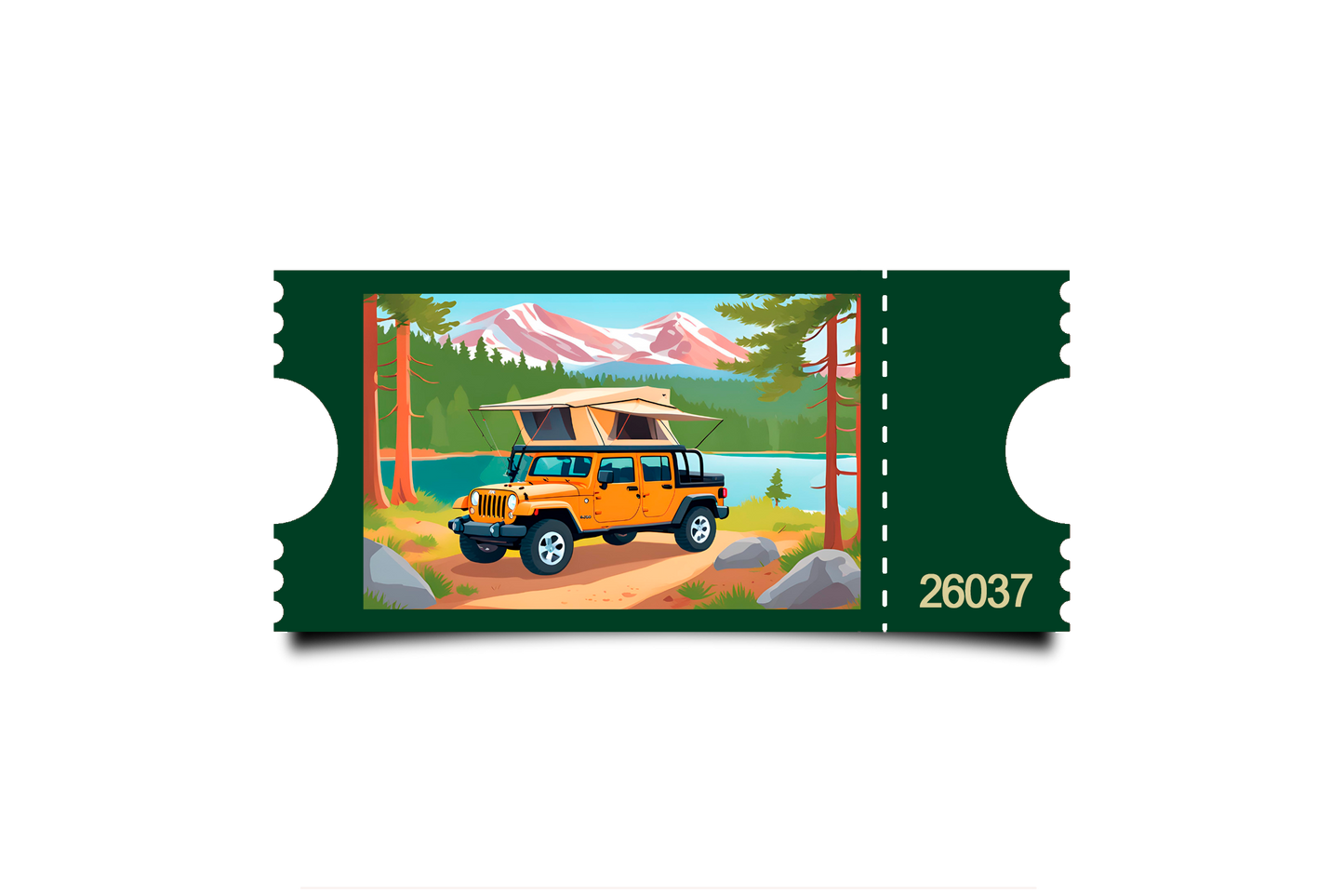 Boleto Ilustracion N 26037