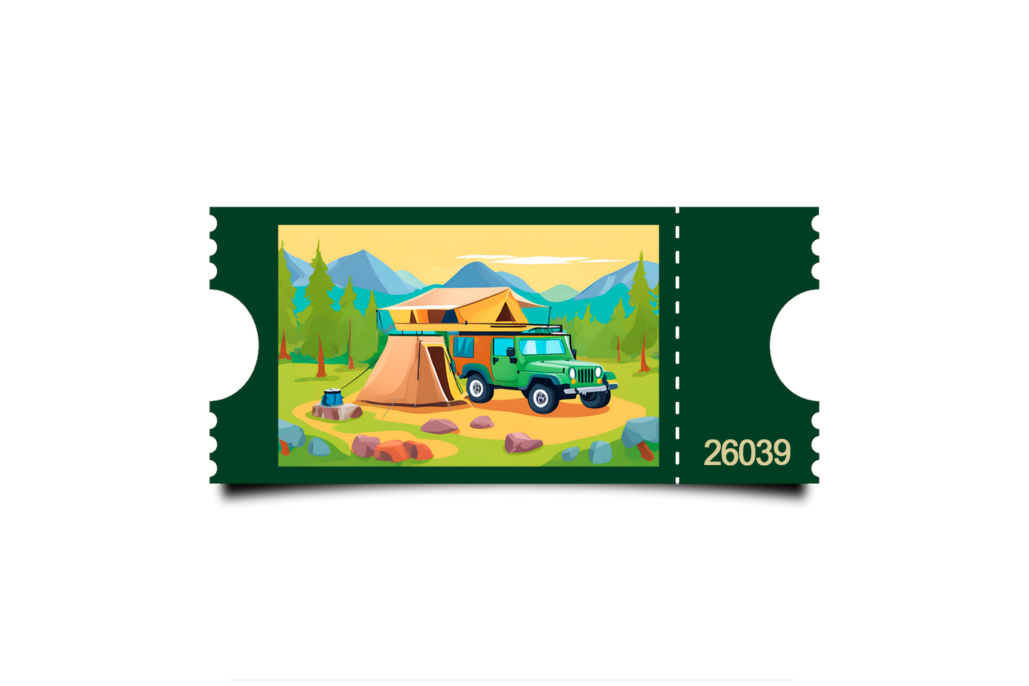 Boleto Ilustracion N 26039