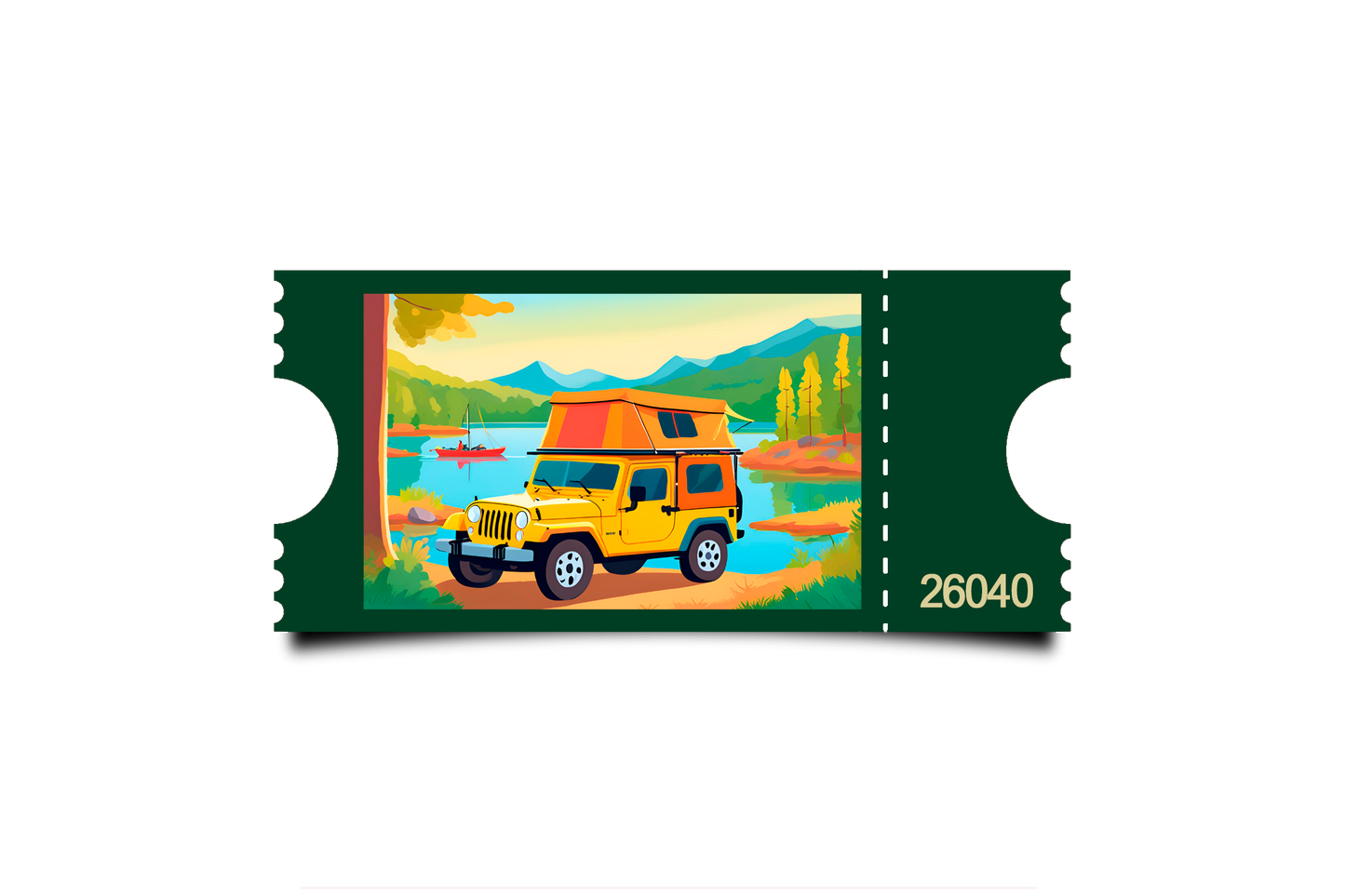Boleto Ilustracion N 26040