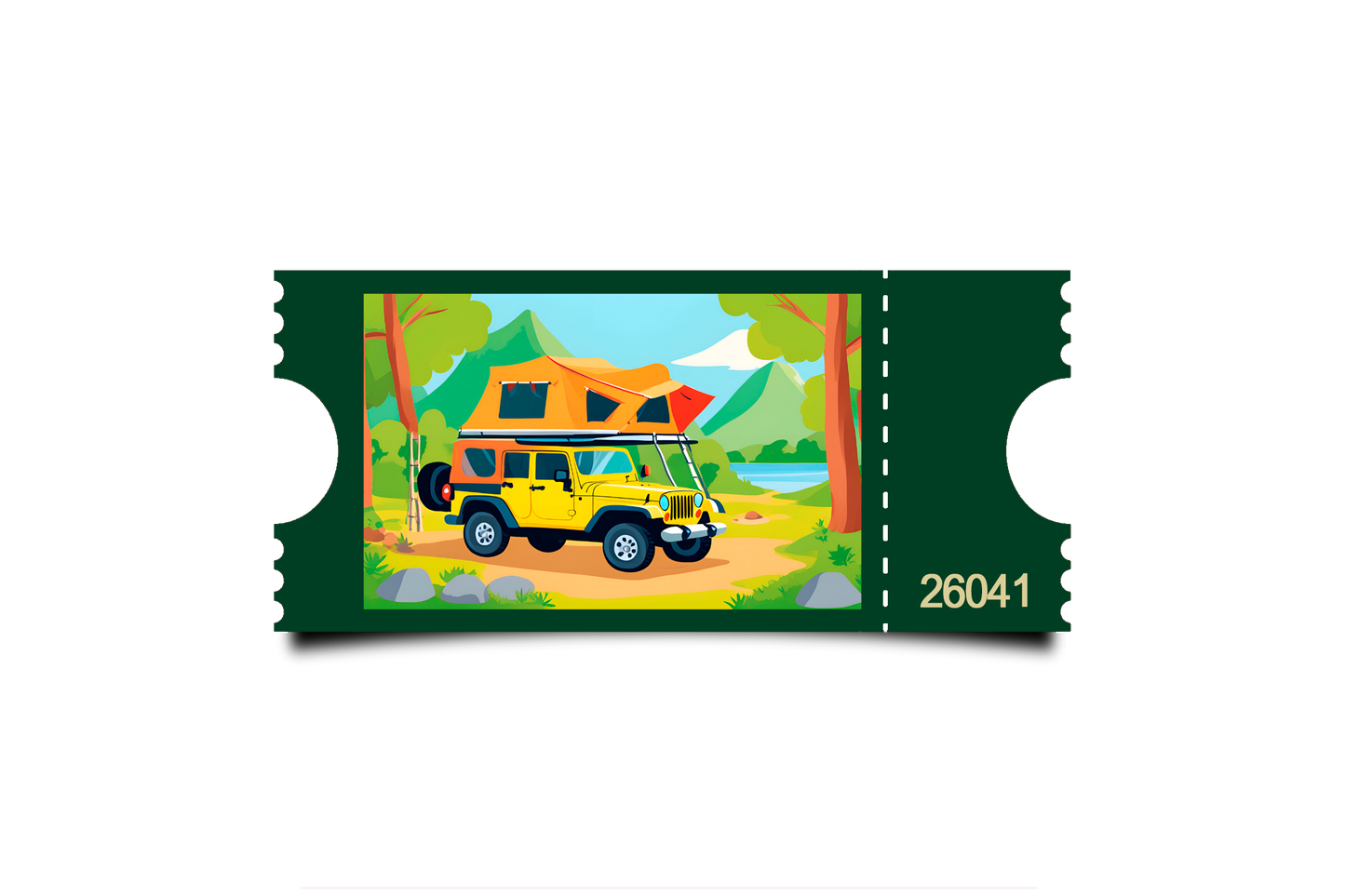 Boleto Ilustracion N 26041