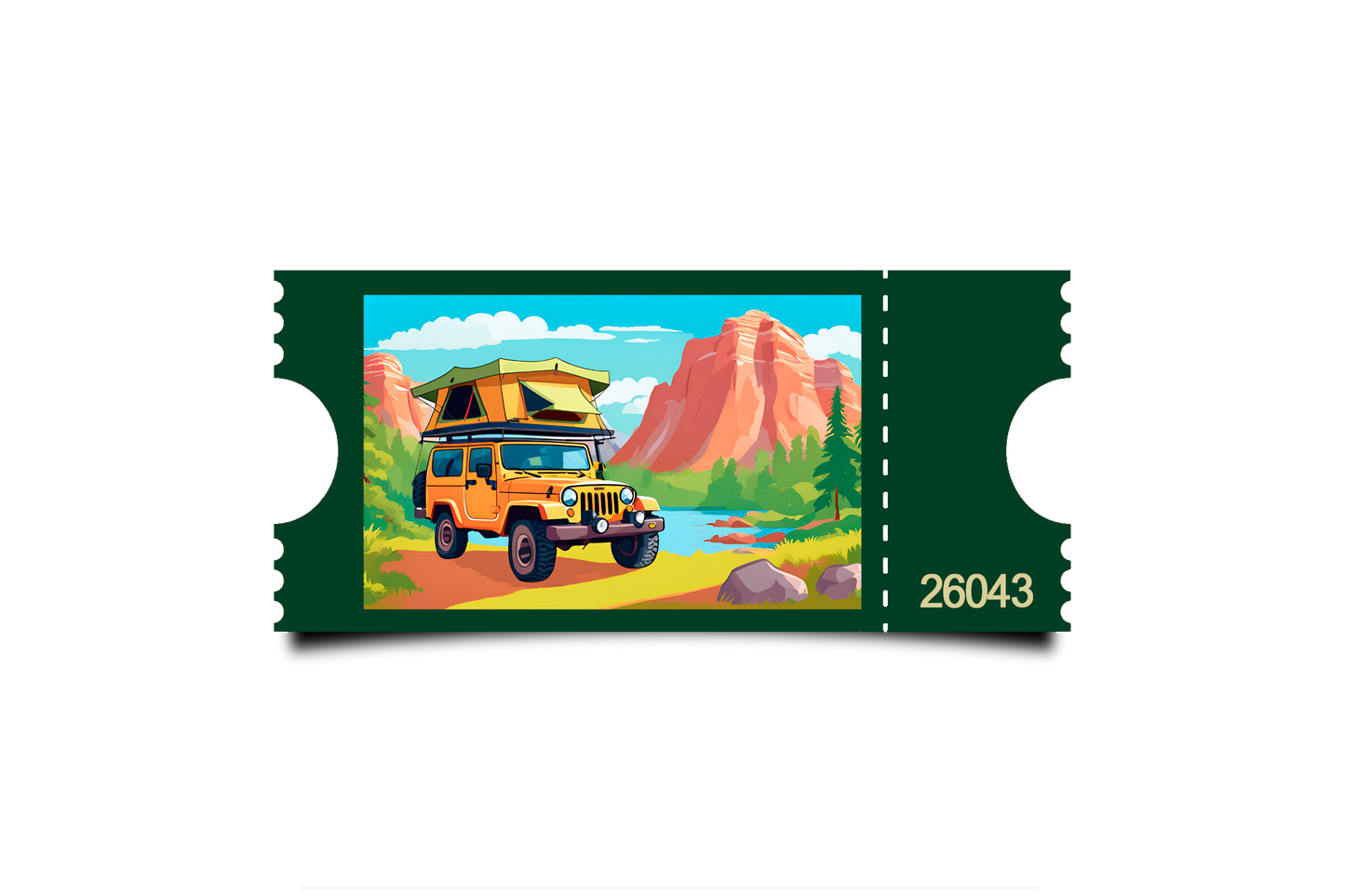 Boleto Ilustracion N 26043