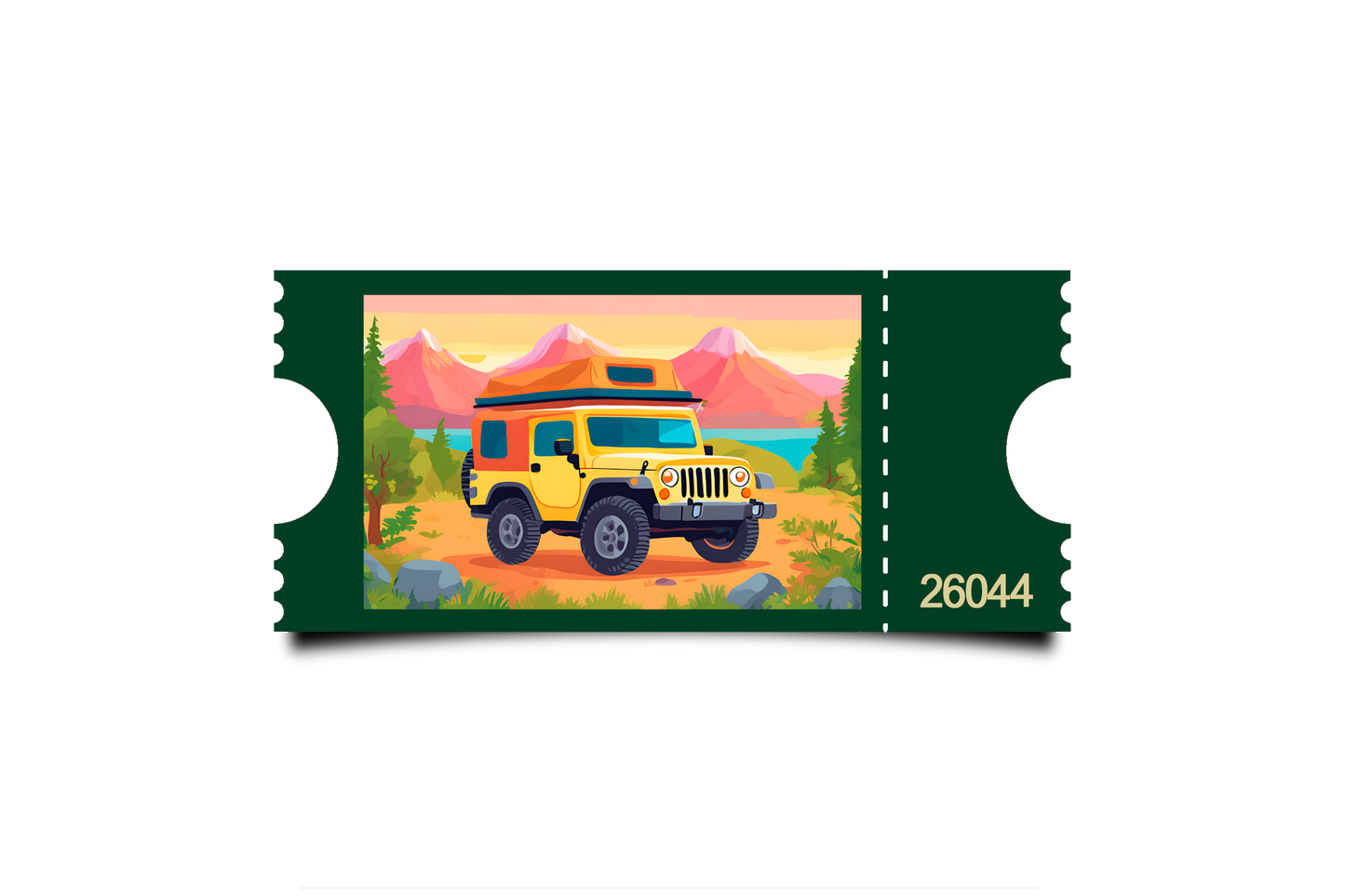 Boleto Ilustracion N 26044