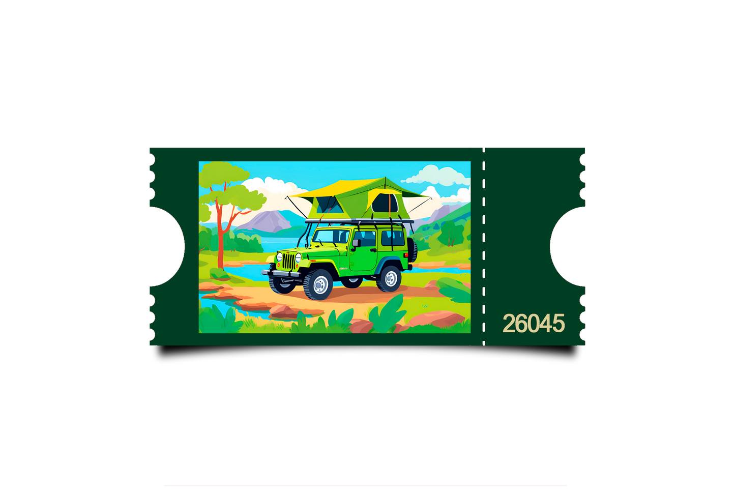 Boleto Ilustracion N 26045