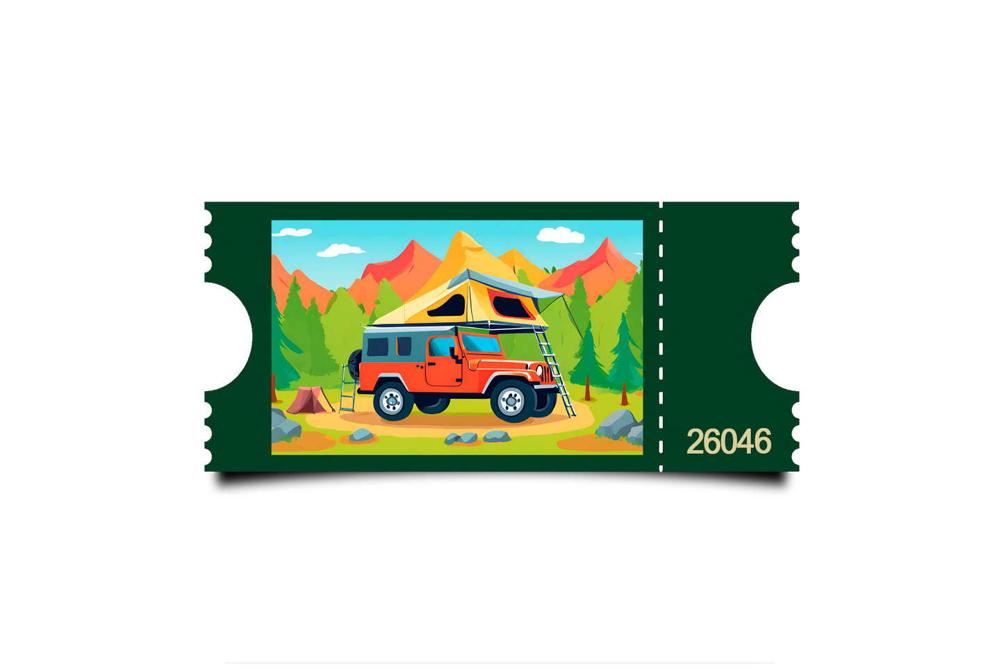 Boleto Ilustracion N 26046