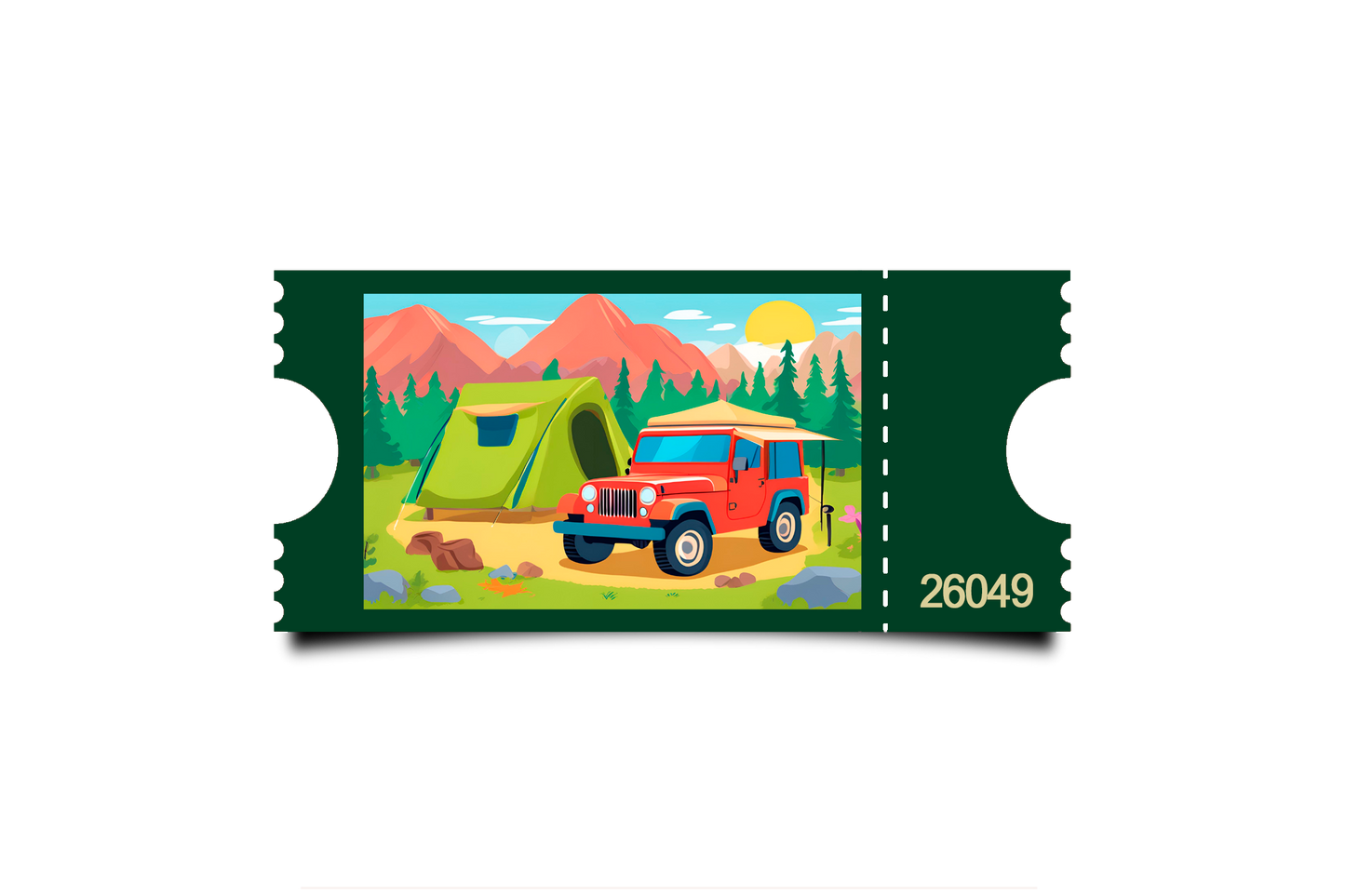 Boleto Ilustracion N 26049