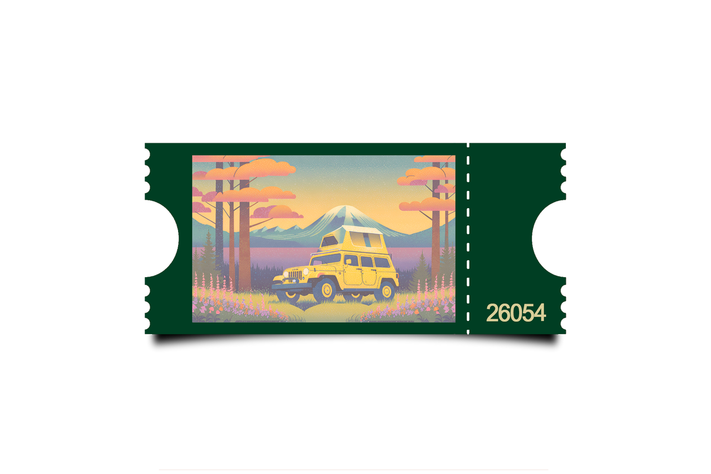 Boleto Ilustracion N 26054