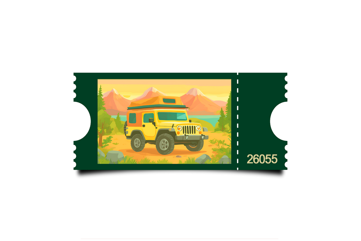 Boleto Ilustracion N 26055