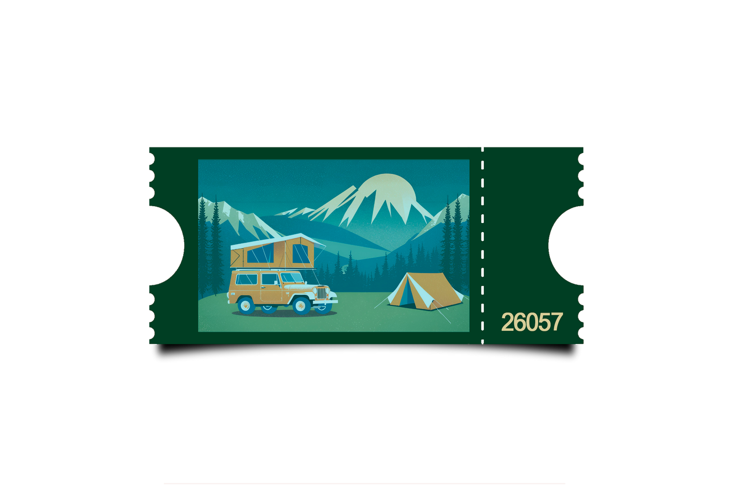 Boleto Ilustracion N 26057
