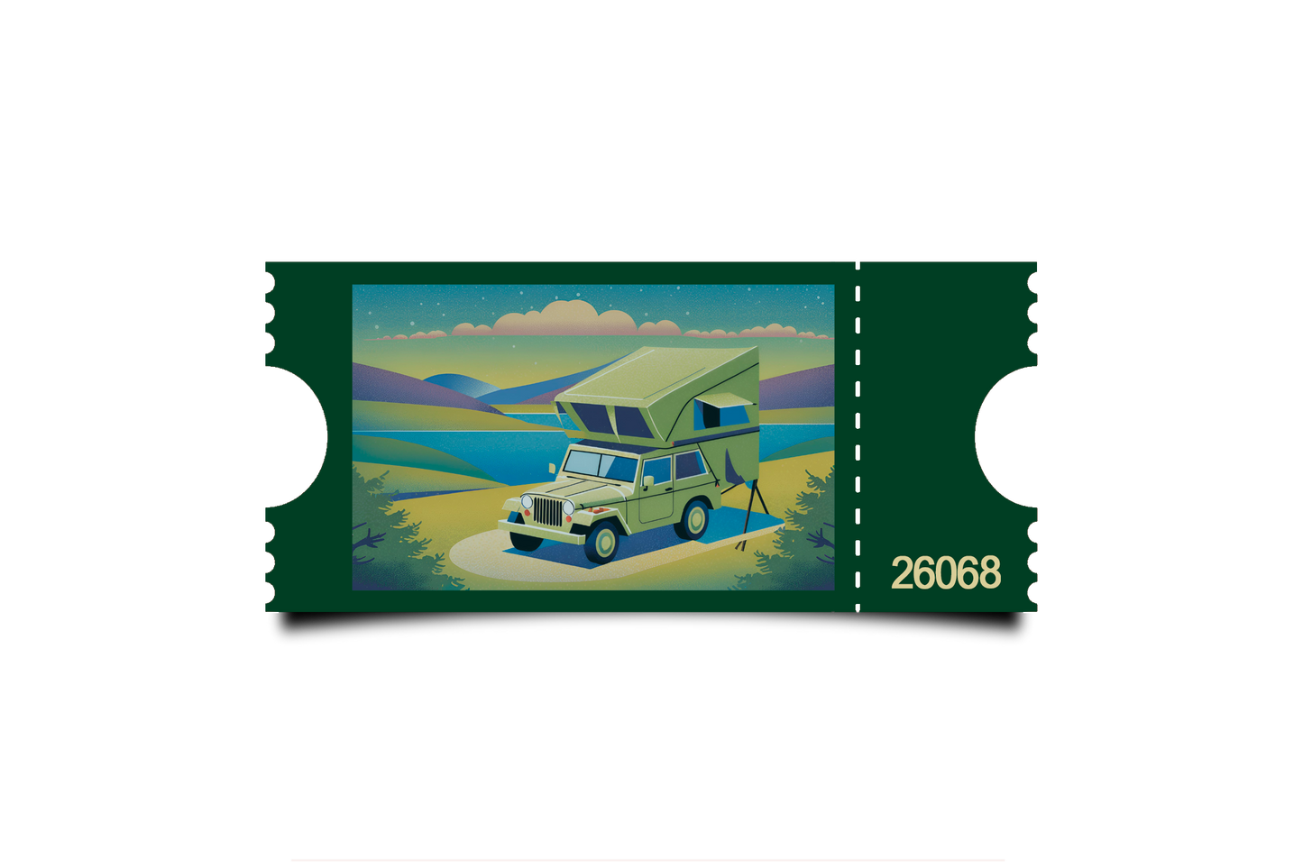 Boleto Ilustracion N 26068