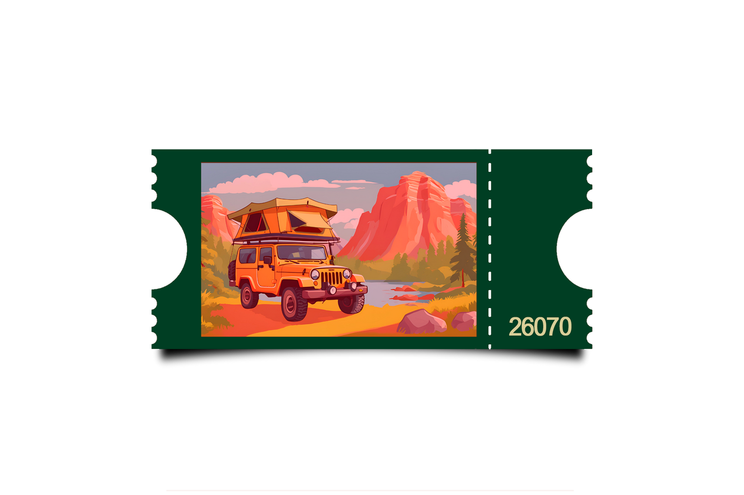 Boleto Ilustracion N 26070