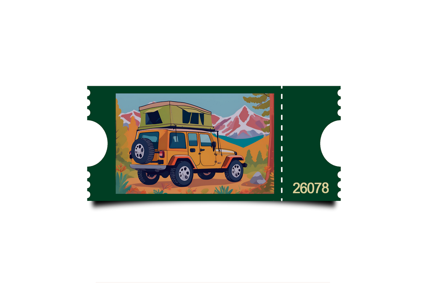 Boleto Ilustracion N 26078