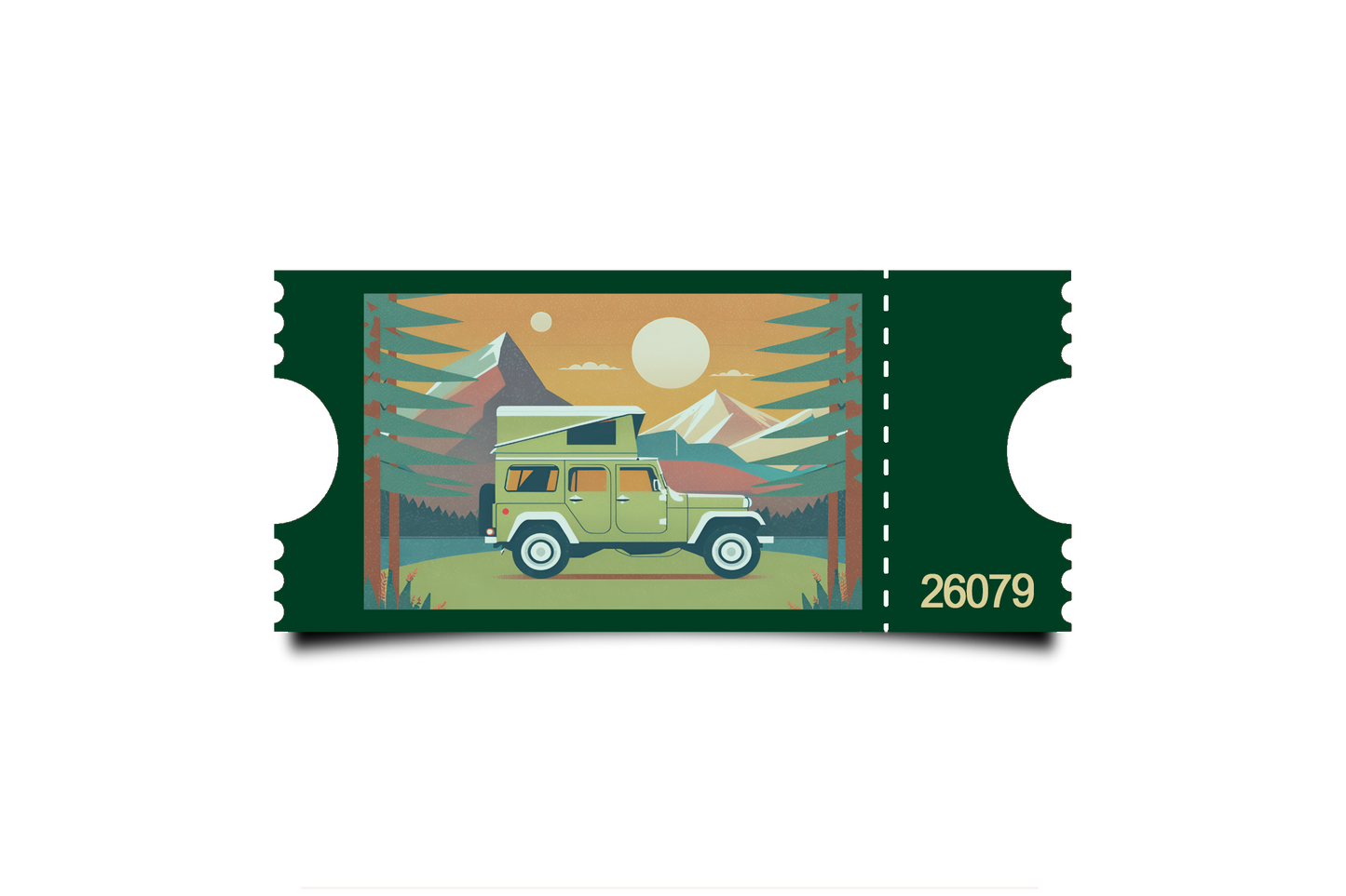 Boleto Ilustracion N 26079