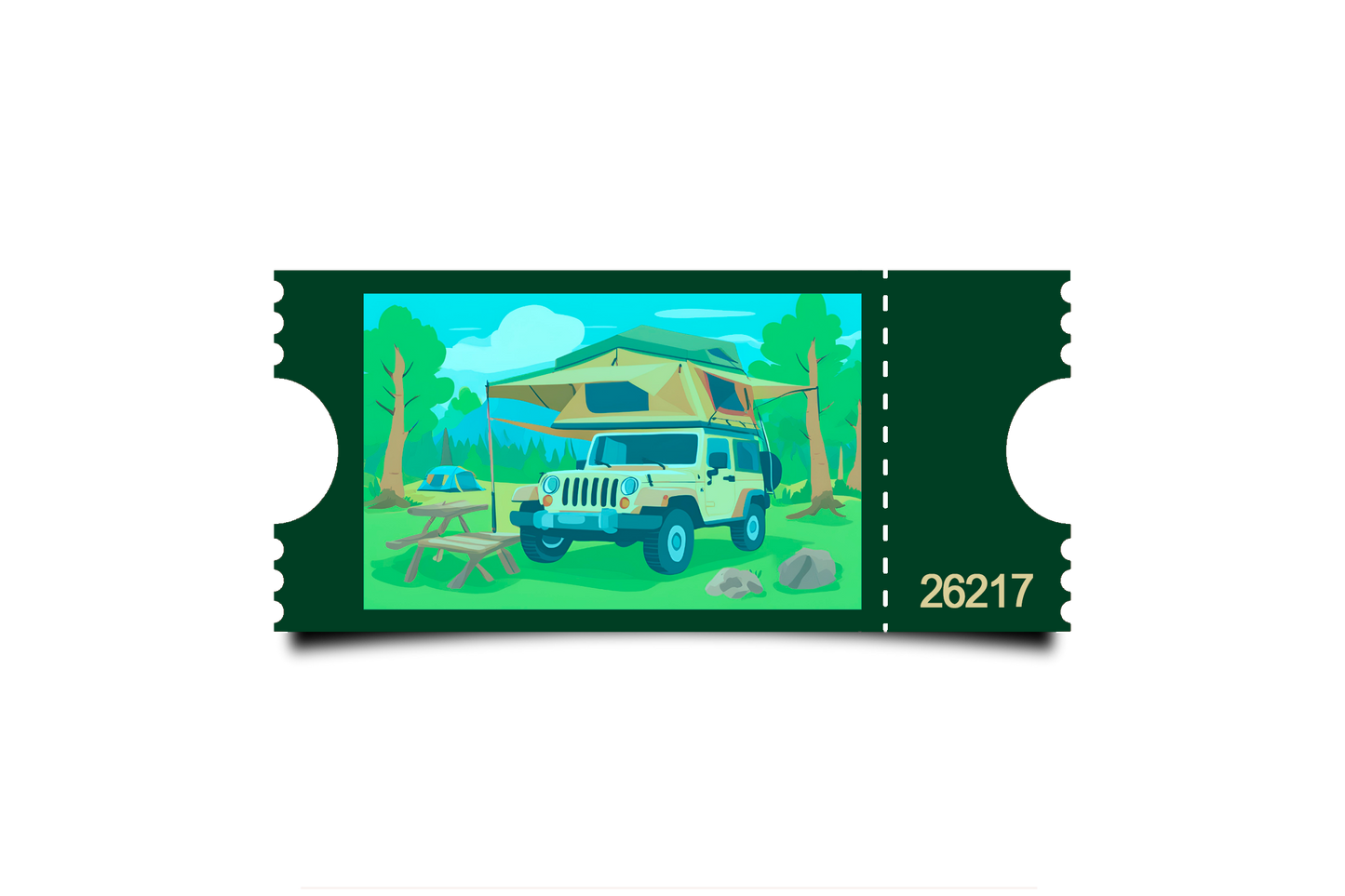 Boleto Ilustracion N 26217