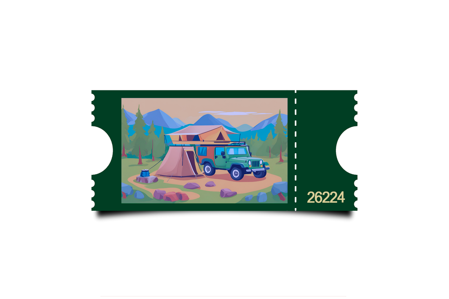 Boleto Ilustracion N 26224