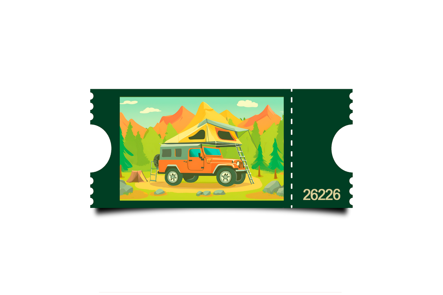 Boleto Ilustracion N 26226