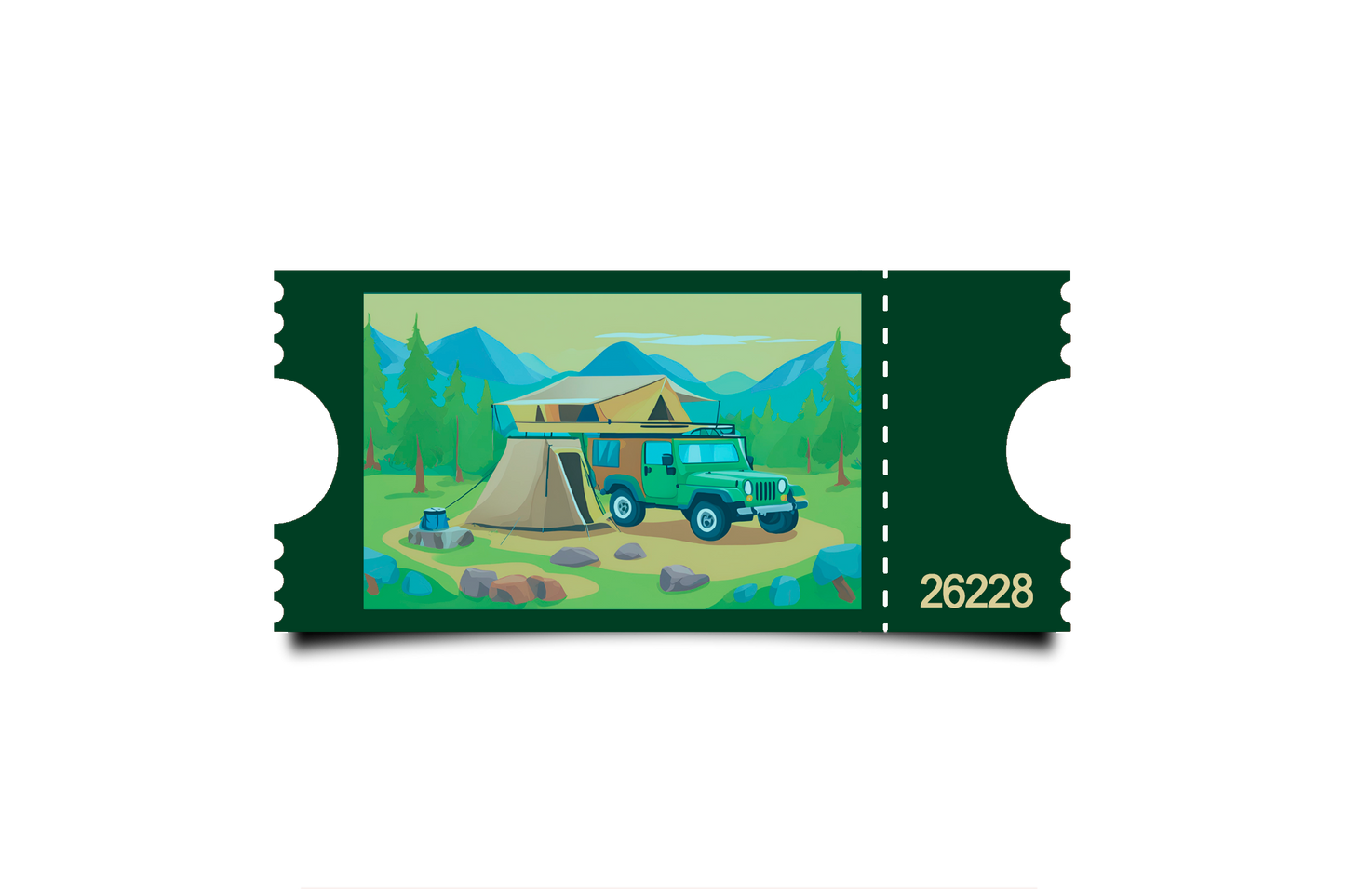 Boleto Ilustracion N 26228