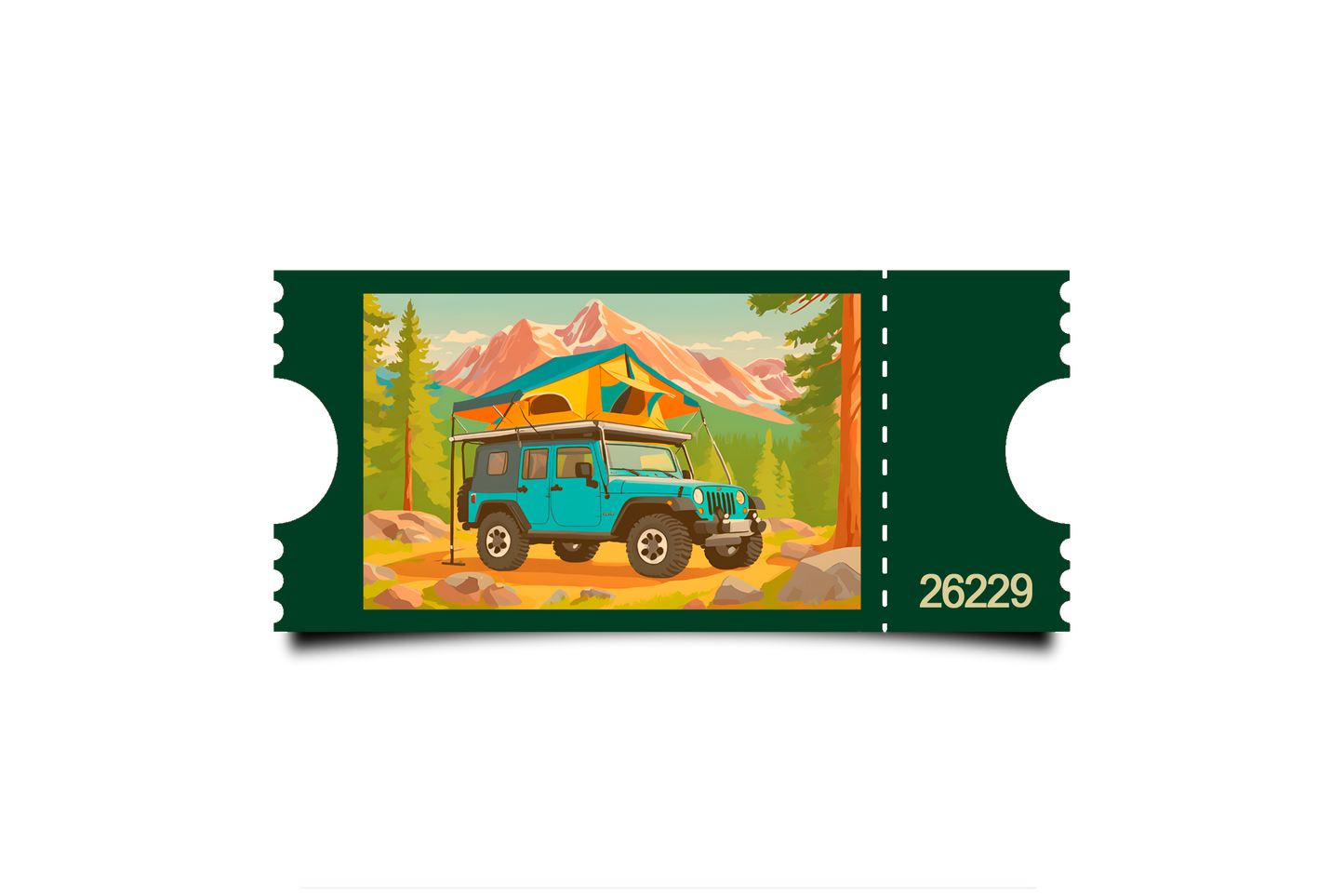 Boleto Ilustracion N 26229