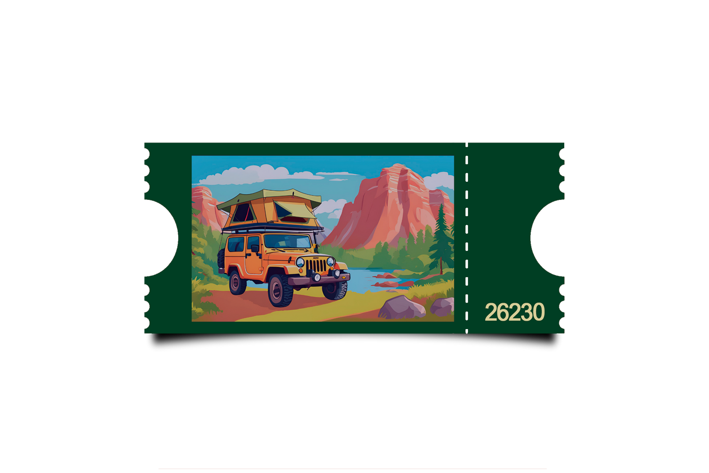 Boleto Ilustracion N 26230