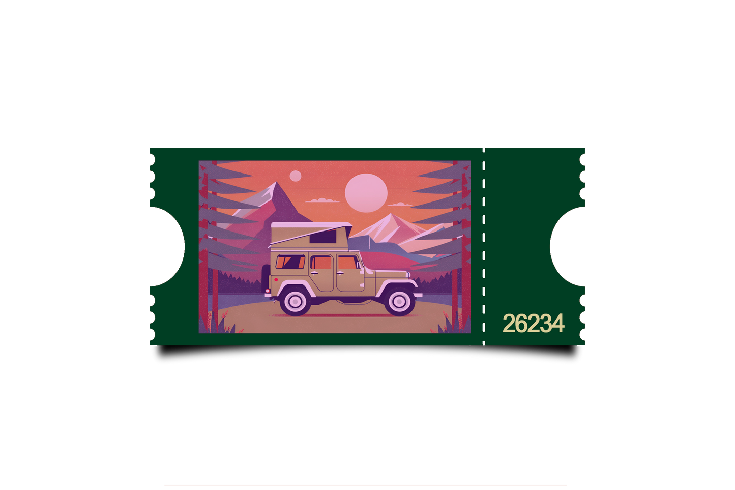 Boleto Ilustracion N 26234