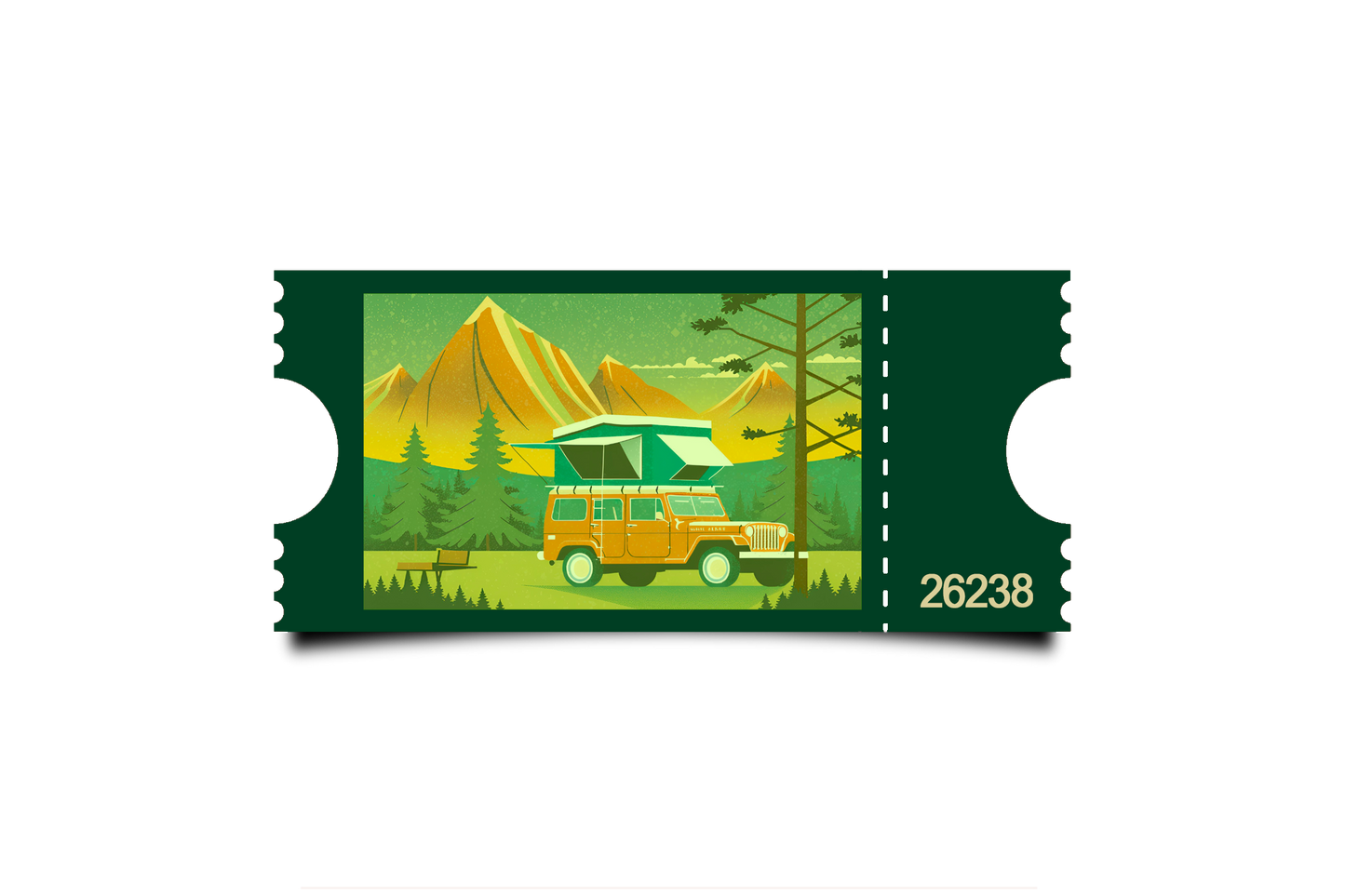 Boleto Ilustracion N 26238